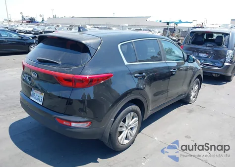 2017 Kia Sportage Lx z USA, uszkodzony, nr VIN KNDPM3AC2H7241476